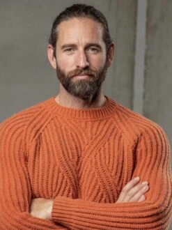 Knotenkunst-Pullover -Men's Clothing Verkäufe EC23 7553 DE 1