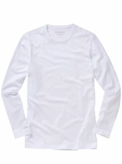 Benchmark Rundhals Langarm -Men's Clothing Verkäufe EC23 7670 FA 1
