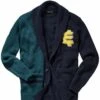 M&E-Collegecardigan -Men's Clothing Verkäufe EC23 7698 FA