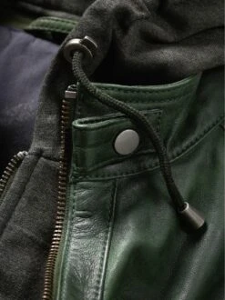 Hausboot-Lederjacke -Men's Clothing Verkäufe EC24 6120 DG