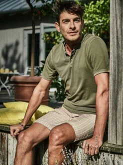 Smarte Leinenshorts -Men's Clothing Verkäufe EC24 6150 DF 1