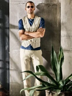 Apulien-Weste 17 Apulien-Weste -Men's Clothing Verkäufe EC24 6194 DF