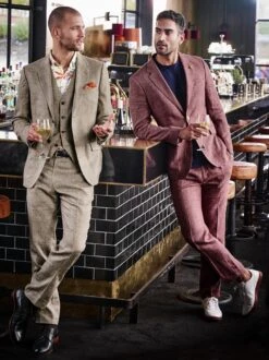 Toskana-Leinenanzughose -Men's Clothing Verkäufe EC24 6199 DE 1