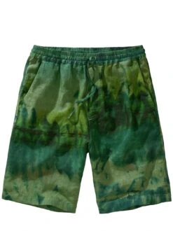 Bock-drauf-Leinenshorts