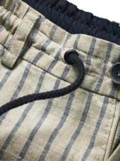 Wadenbetoner-Leinenshorts -Men's Clothing Verkäufe EC24 6240 DH