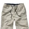 Wadenbetoner-Leinenshorts -Men's Clothing Verkäufe EC24 6240 FA