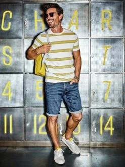 Denim-Joggshorts 2.0 -Men's Clothing Verkäufe EC24 6244 DD