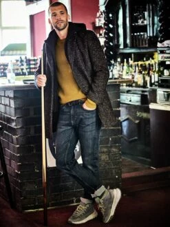 Veranlagter Mantel -Men's Clothing Verkäufe EC24 6302 DC 1