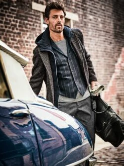 Veranlagter Mantel -Men's Clothing Verkäufe EC24 6302 DD 1