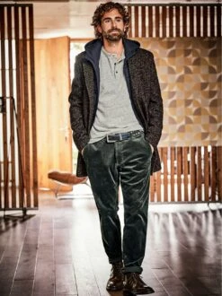 Veranlagter Mantel -Men's Clothing Verkäufe EC24 6302 DE