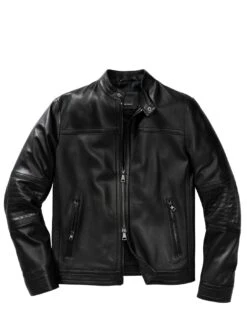 Ungekünstelte Lederjacke -Men's Clothing Verkäufe EC24 6309 FA 1