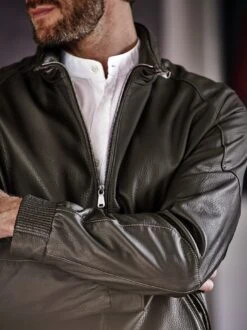 Exklusiver Lederblouson -Men's Clothing Verkäufe EC24 6312 DE