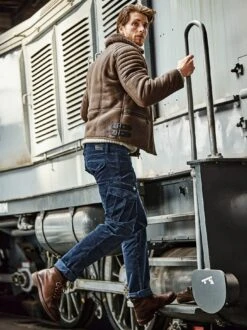 Cafe Racer Jacket -Men's Clothing Verkäufe EC24 6328 DE 1