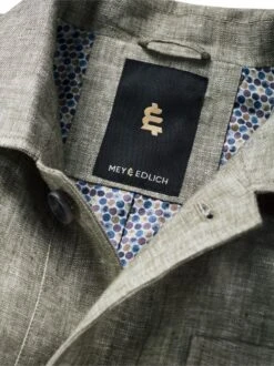 Bauchgefühl-Leinenanzugjacke -Men's Clothing Verkäufe EC24 6335 DG