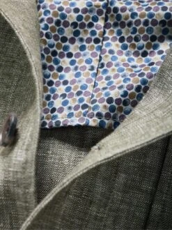 Bauchgefühl-Leinenanzugjacke -Men's Clothing Verkäufe EC24 6335 DI 1