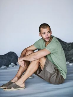 Erdverbundene Shorts -Men's Clothing Verkäufe EC24 6343 DF