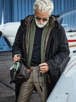 Ganzjahres-Parka -Men's Clothing Verkäufe EC24 6356 DB