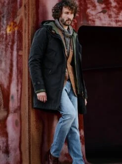 Ganzjahres-Parka -Men's Clothing Verkäufe EC24 6356 DF