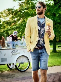 Geschnittene Jeansshorts 35 Geschnittene Jeansshorts -Men's Clothing Verkäufe EC24 6474 DF 1