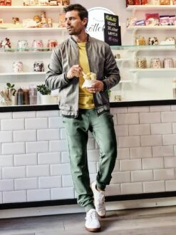 Auf-Messers-Schneide-Blouson -Men's Clothing Verkäufe EC24 6510 DE 1