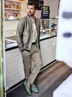 Auf-Messers-Schneide-Blouson -Men's Clothing Verkäufe EC24 6510 DF 1