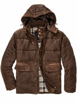Lederparka Highlander -Men's Clothing Verkäufe EC24 6607 FA 1