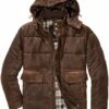 Lederparka Highlander -Men's Clothing Verkäufe EC24 6607 FA