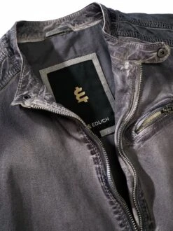 Lichteffekt-Lederjacke -Men's Clothing Verkäufe EC24 6612 DG 1