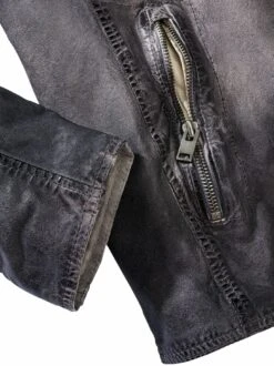 Lichteffekt-Lederjacke -Men's Clothing Verkäufe EC24 6612 DH