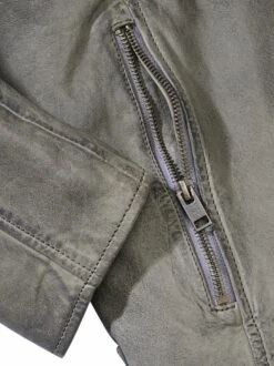 Regelbruch-Lederjacke -Men's Clothing Verkäufe EC24 6614 DI