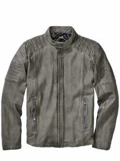 Regelbruch-Lederjacke -Men's Clothing Verkäufe EC24 6614 FA