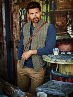 In-Aktion-Weste -Men's Clothing Verkäufe EC24 6620 DD