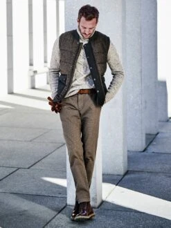 Unwägbarkeiten-Weste -Men's Clothing Verkäufe EC24 6621 DF