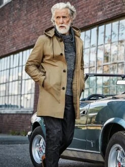 Schulterblick-Mantel -Men's Clothing Verkäufe EC24 6672 DF