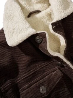 Souveräne Cordjacke -Men's Clothing Verkäufe EC24 6675 DG 1