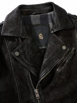 Gewaschene Bikerjacke -Men's Clothing Verkäufe EC24 6680 DG