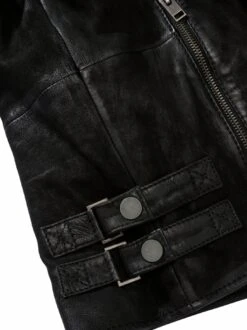 Gewaschene Bikerjacke -Men's Clothing Verkäufe EC24 6680 DH 1