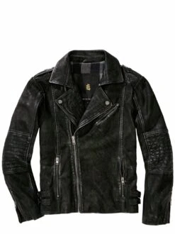 Gewaschene Bikerjacke