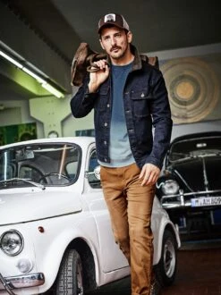 Tiefgründige Jeansjacke -Men's Clothing Verkäufe EC24 6684 DF 1