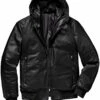 Zwei-Seiten-Lederjacke -Men's Clothing Verkäufe EC24 6690 FA