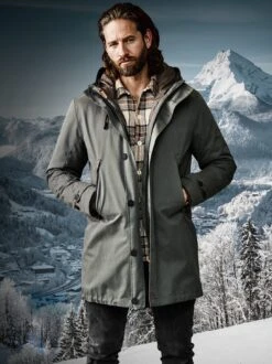 Ganzjahres-Parka -Men's Clothing Verkäufe EC24 6708 DF