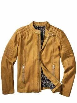 Regelbruch-Lederjacke -Men's Clothing Verkäufe EC24 6714 FA