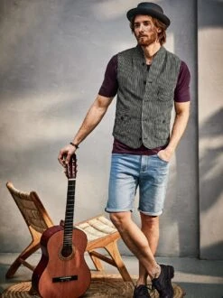 In-Aktion-Weste -Men's Clothing Verkäufe EC24 6814 DF 1