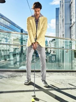 Schwarzweiß-Jeans -Men's Clothing Verkäufe EC24 6841 DF