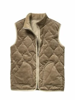 Zwiebelstepp-Cordweste -Men's Clothing Verkäufe EC24 6842 FA 1