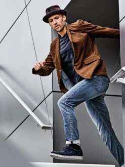 Denim-Joggjeans -Men's Clothing Verkäufe EC24 6847 DF