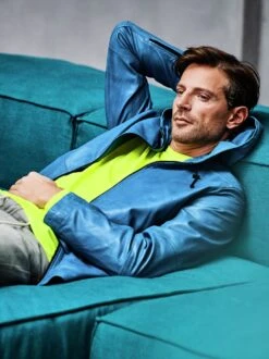 Statement-Lederjacke -Men's Clothing Verkäufe EC24 6924 DE