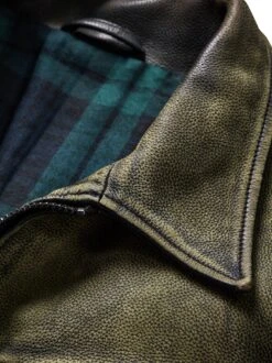 Ehrliche-Haut-Lederjacke -Men's Clothing Verkäufe EC24 6959 DG 1