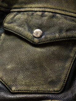 Ehrliche-Haut-Lederjacke -Men's Clothing Verkäufe EC24 6959 DH 1