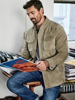 Oldtimer-Lederjacke -Men's Clothing Verkäufe EC24 6962 DB 1